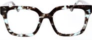Oscar de la Renta 51mm Chunky Square Reading Glasses
