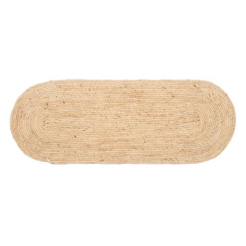 White Seagrass Table Runner 13" x 36"