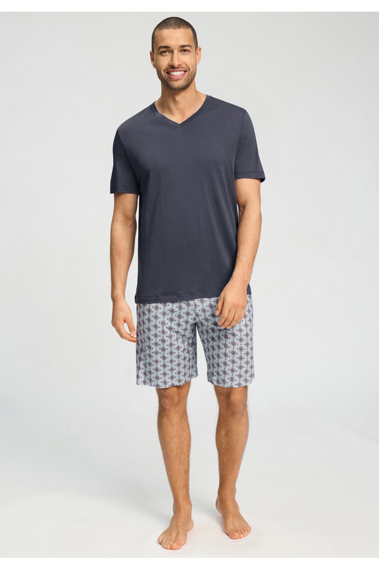Night & Day Cotton and TENCEL V-Neck Pajama Set, Alternate, color, Celestial Light