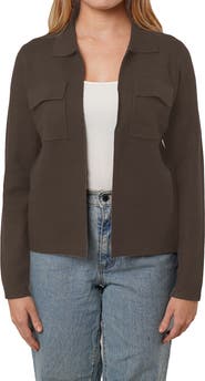 CYRUS Open Front Knit Cardigan