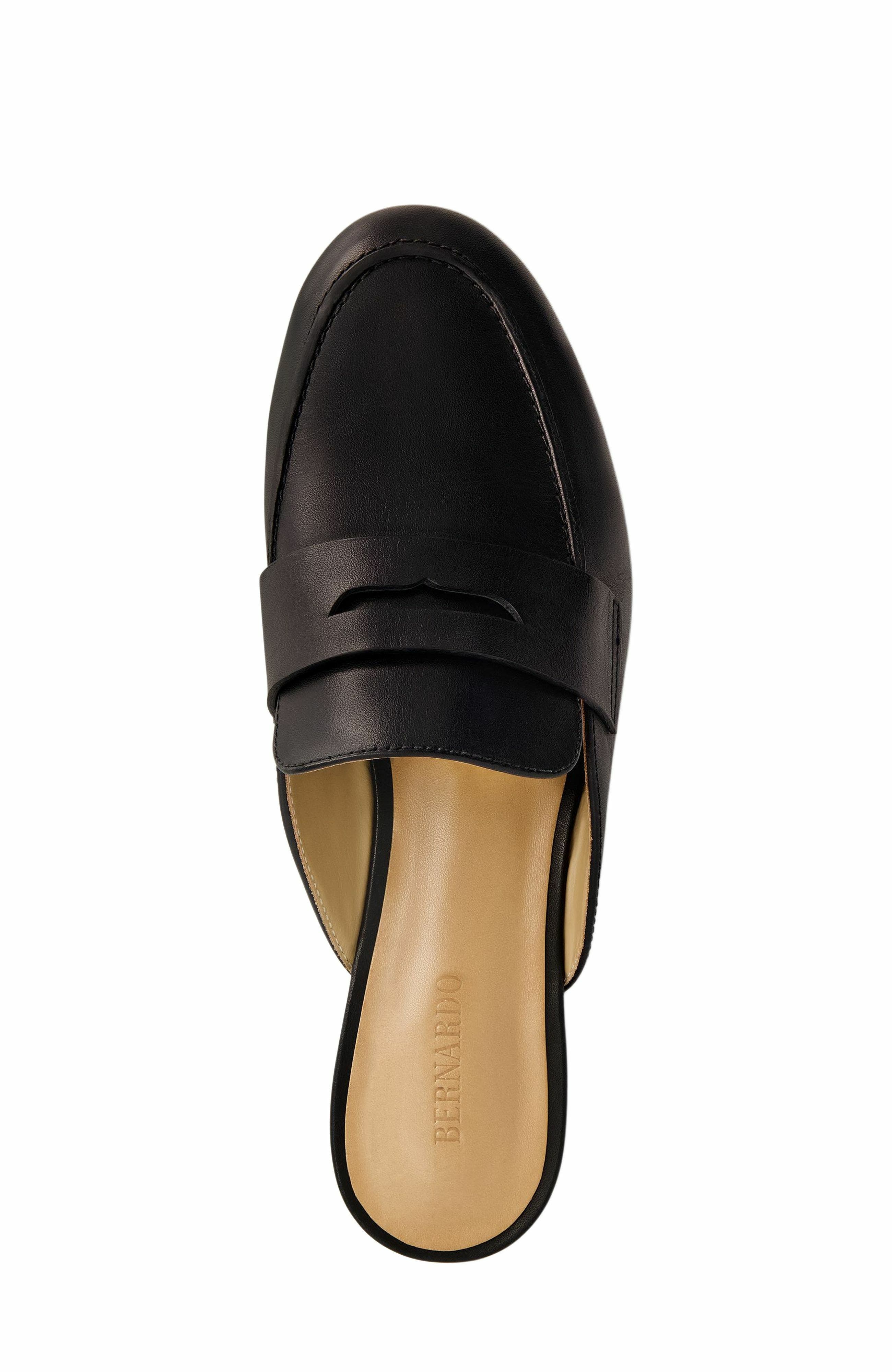 Bernardo Footwear Balda Loafer Mule, Alternate, color, Black