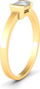 HauteCarat Lab Grown Emerald Diamond Band Ring