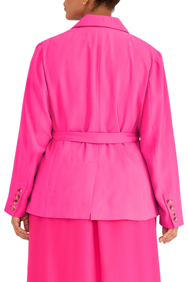 Wrap Blazer, Alternate, color, PASSION PINK