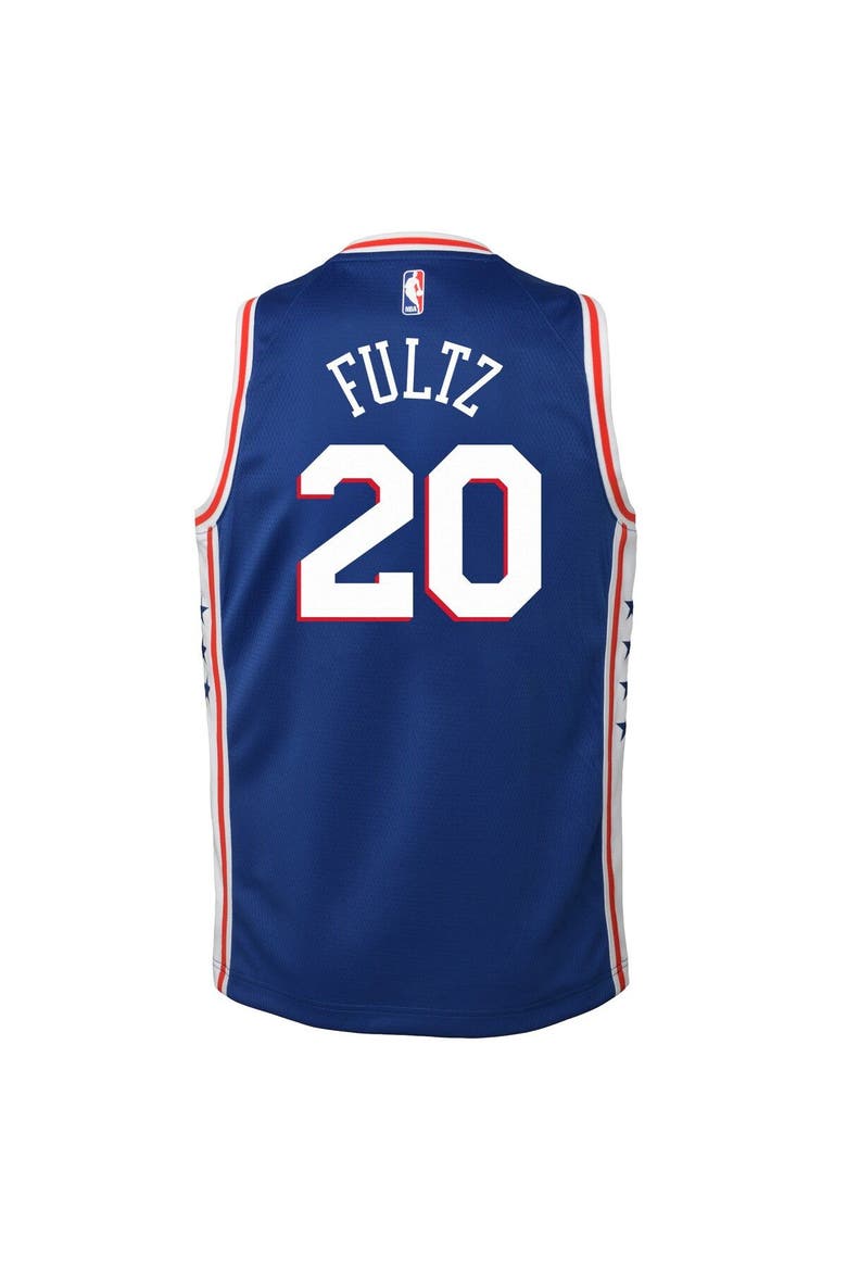 Youth Nike Markelle Fultz Blue Philadelphia 76ers Swingman Jersey - Icon Edition, Alternate, color, Blue