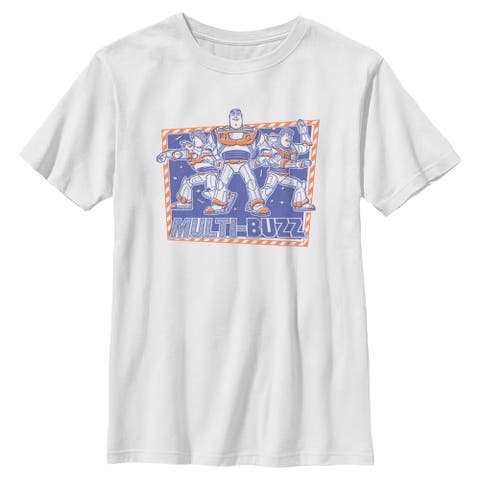 Boy's Toy Story 5 Multi Buzz Frame  Graphic T-Shirt