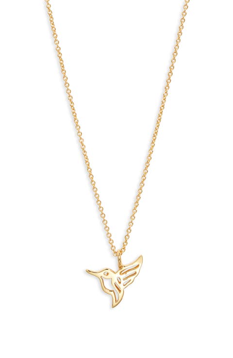 Hummingbird Pendant Necklace