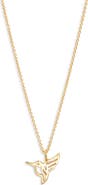 Kiara by Ki-ele Hummingbird Pendant Necklace