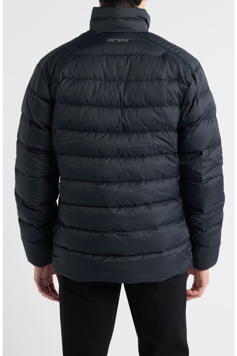 Thorium Quilted 750 Fill Power Down Puffer Jacket, Alternate, color, BLACK