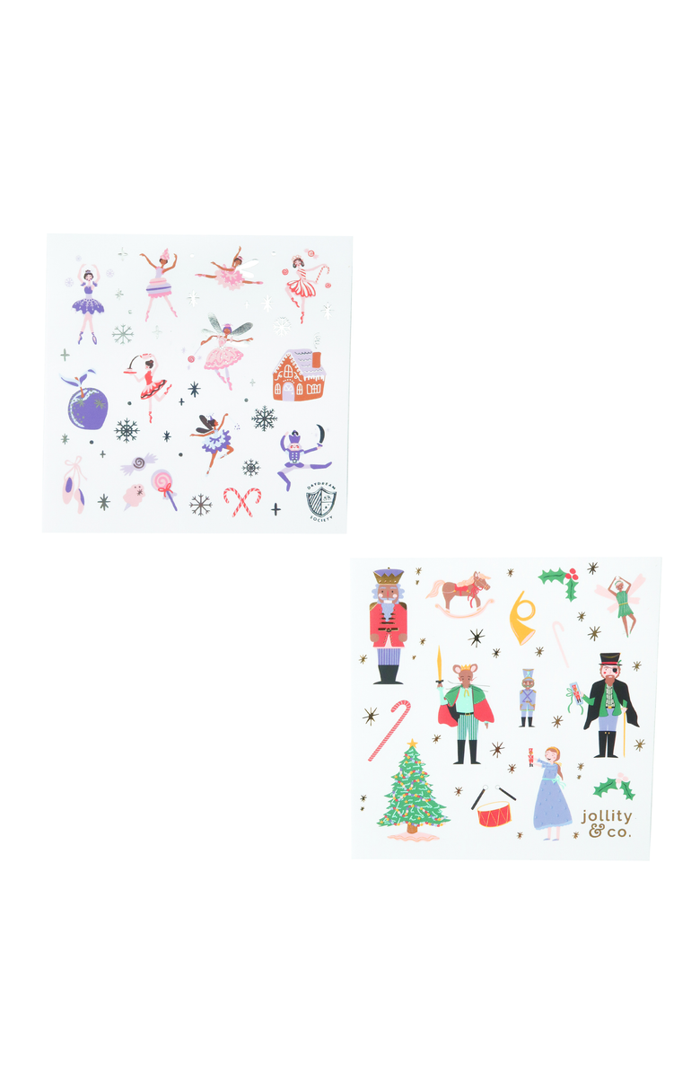 Daydream Society Nutcracker Sugarplum Sticker Sets, Main, color, Assorted Pre-Pack
