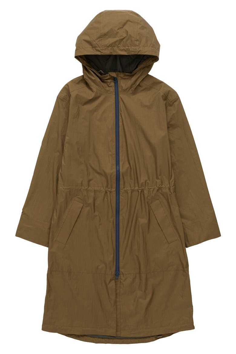 Mistborne Waterproof Hooded Raincoat, Alternate, color, LAUREL