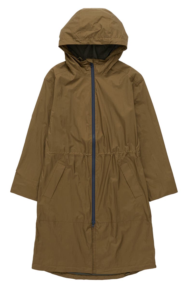 Seasalt Cornwall Mistborne Waterproof Hooded Raincoat, Alternate, color, Laurel