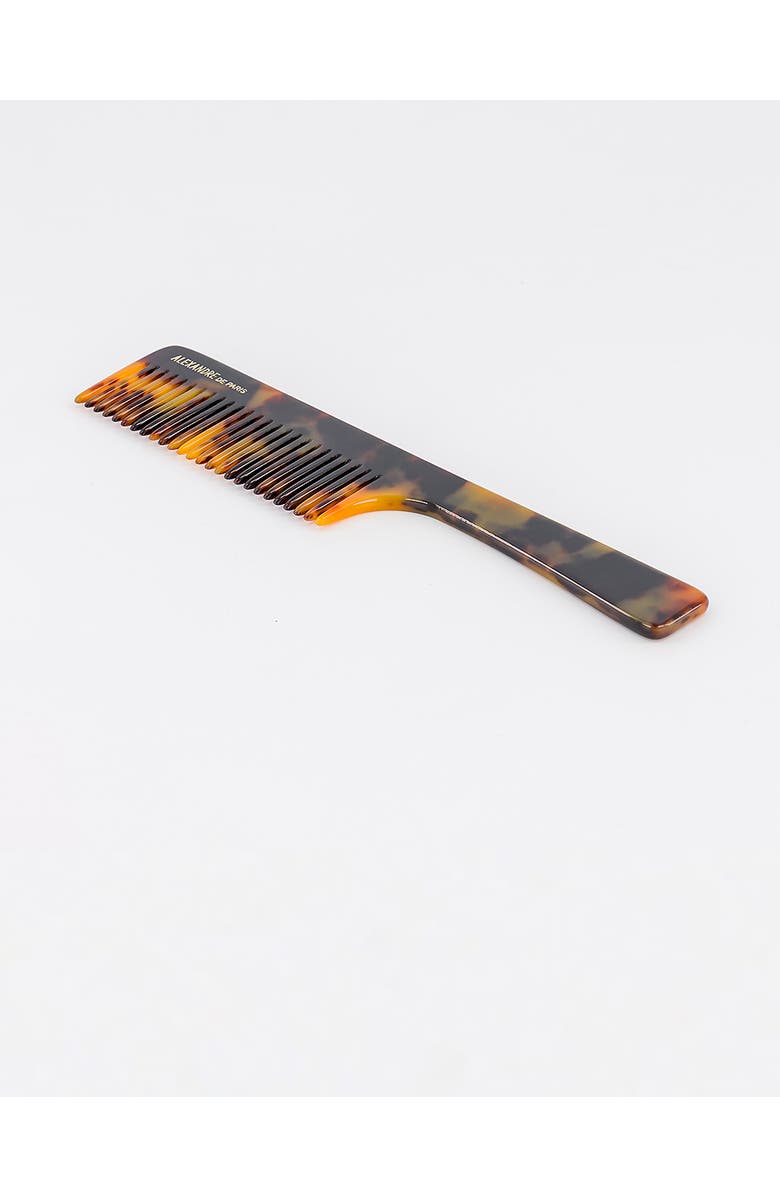 Alexandre de Paris Chambord Acetate Tortoiseshell Hair Comb, Alternate, color, Tortoiseshell