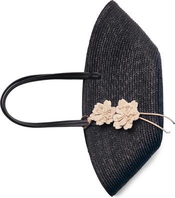 Medium Double Handle Natural Fiber Bag