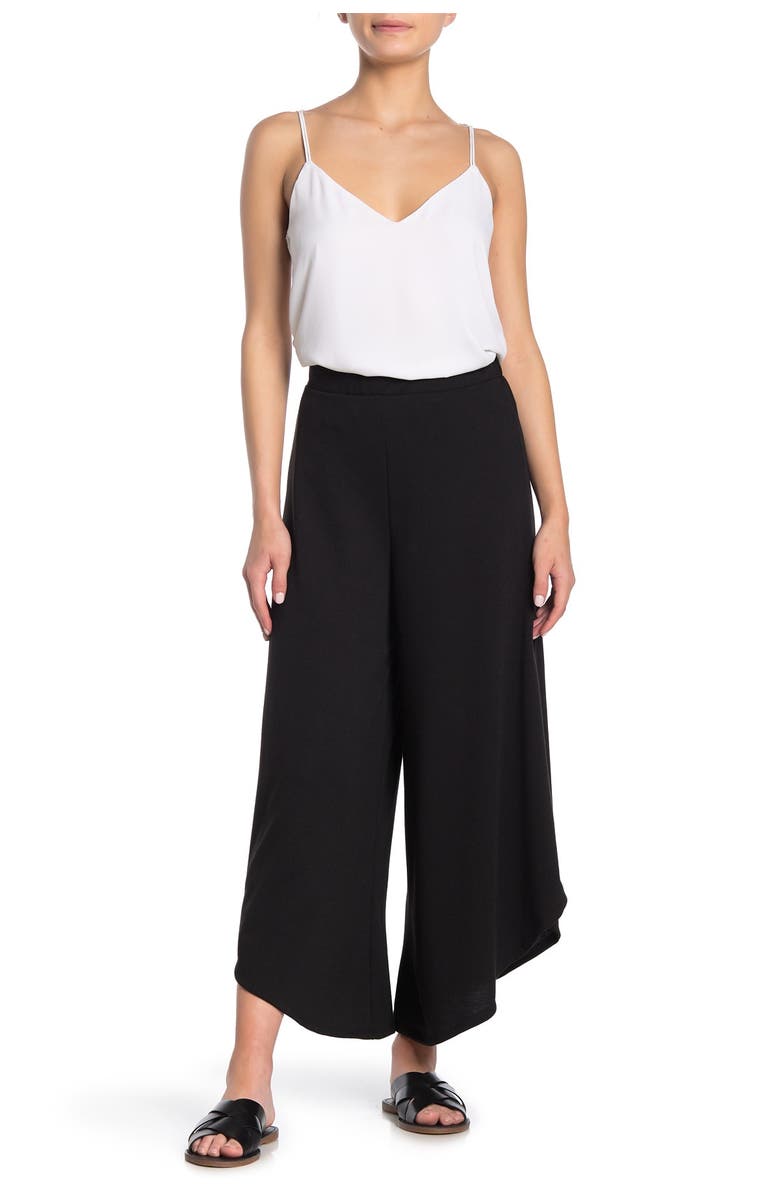 Good Luck Gem High Waist Wide Leg Crop Pants, Main, color,
