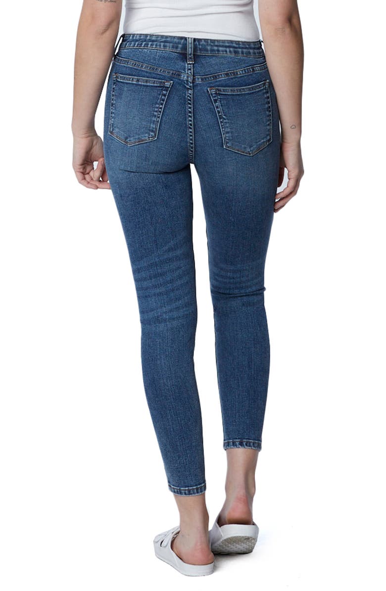 HINT OF BLU Brilliant High Waist Skinny Jeans, Alternate, color, 
