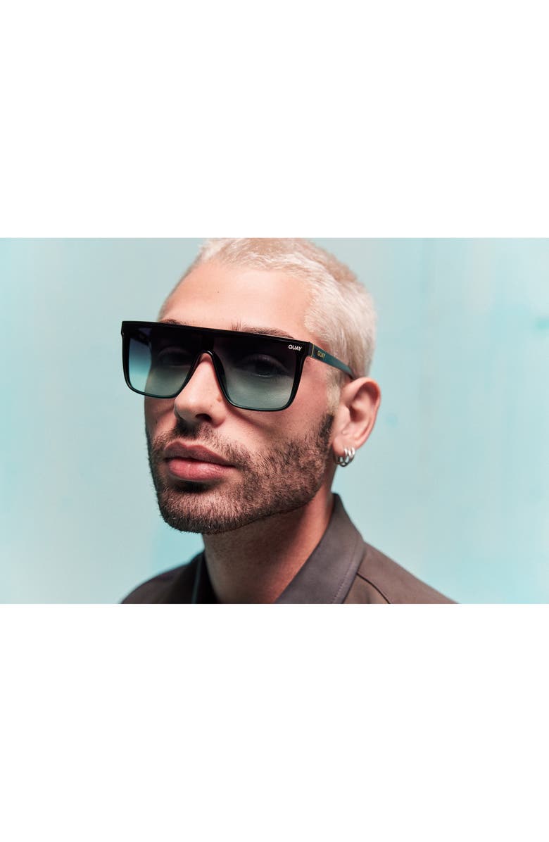 QUAY Nightfall 49mm Shield Sunglasses, Alternate, color,