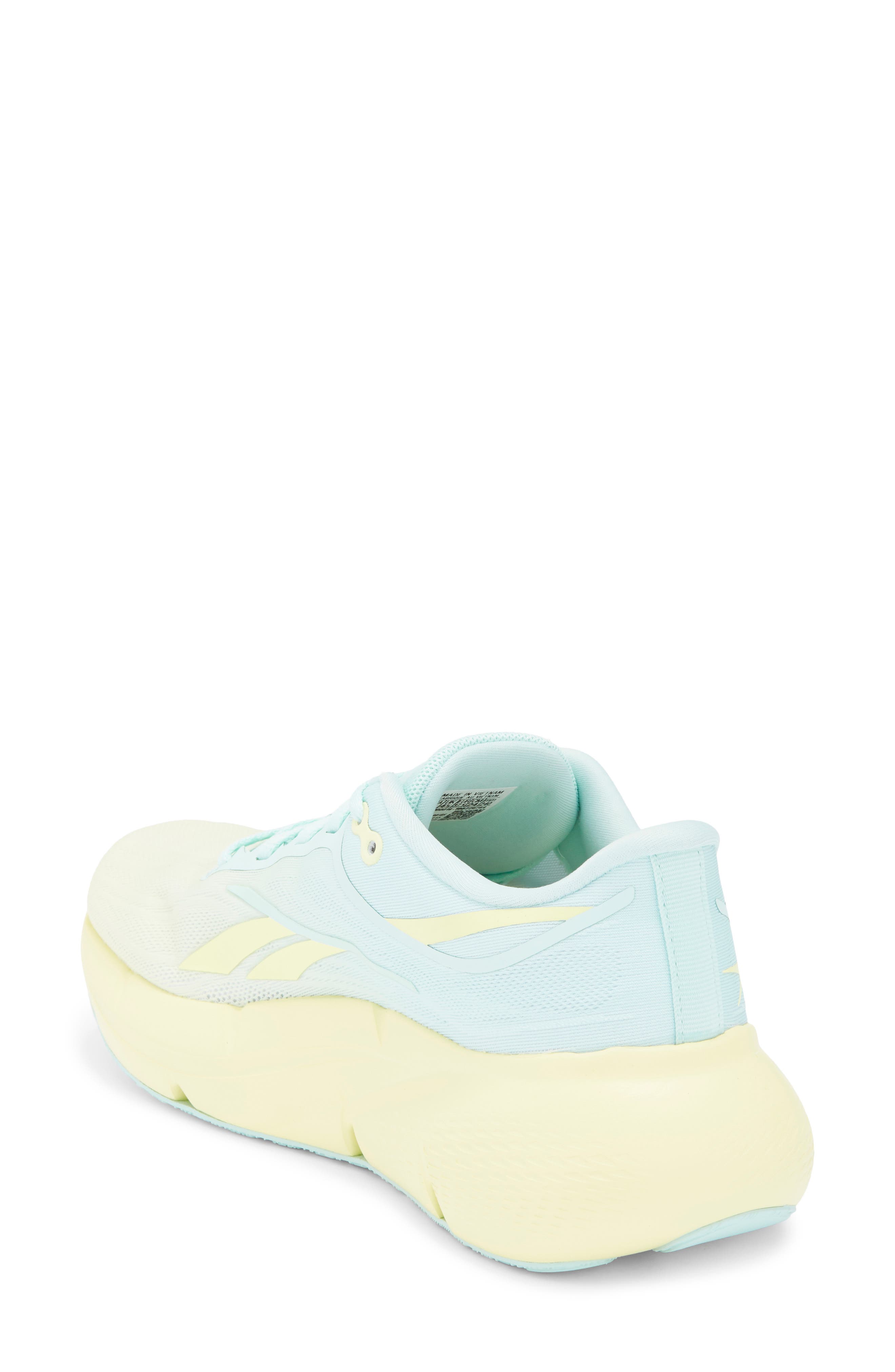 Reebok Zignition Running Sneaker, Alternate, color, Aqua Yellow White