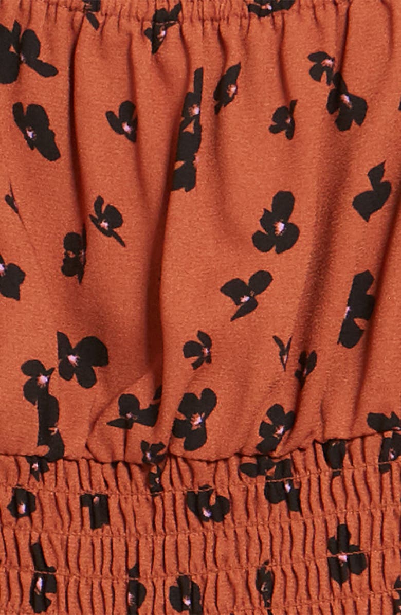 Leith Smocked Crop Top, Alternate, color, 