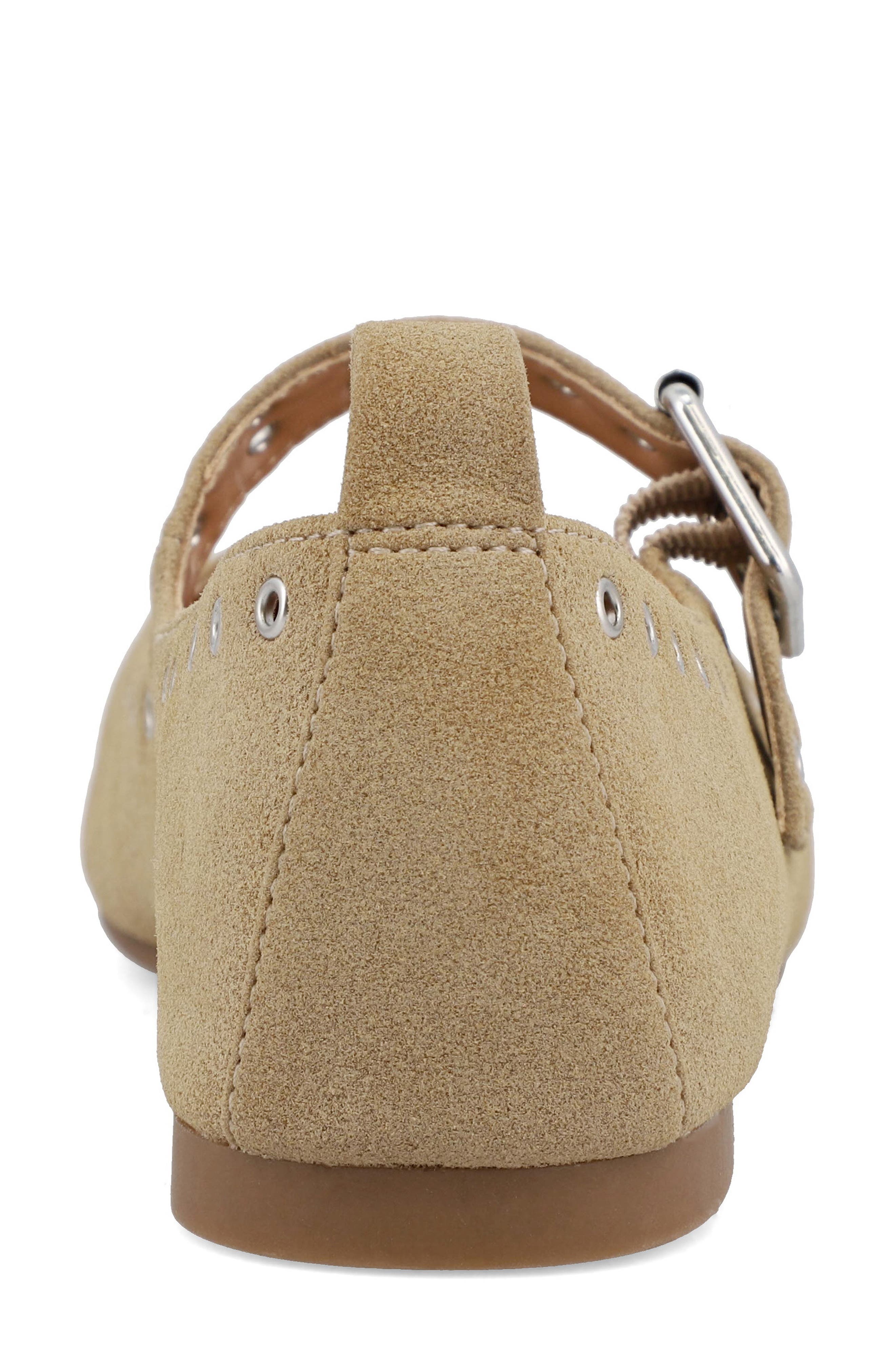 MIA Ulani Grommet Mary Jane Flat, Alternate, color, Sand