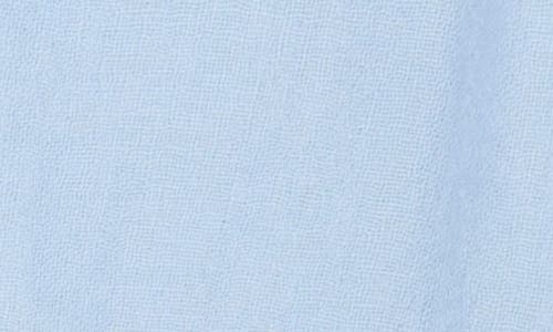 Shop Nordstrom Textured Cashmere Scarf In Blue Fog