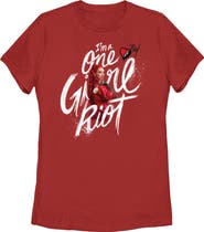 Descendants: The Rise of Red Women's Descendants The Rise of Red I'm a One Girl Riot Graphic T-Shirt