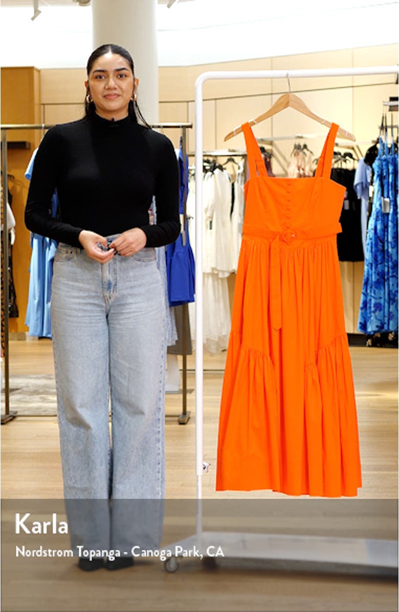 Amber Tiered Midi Dress, sales video thumbnail