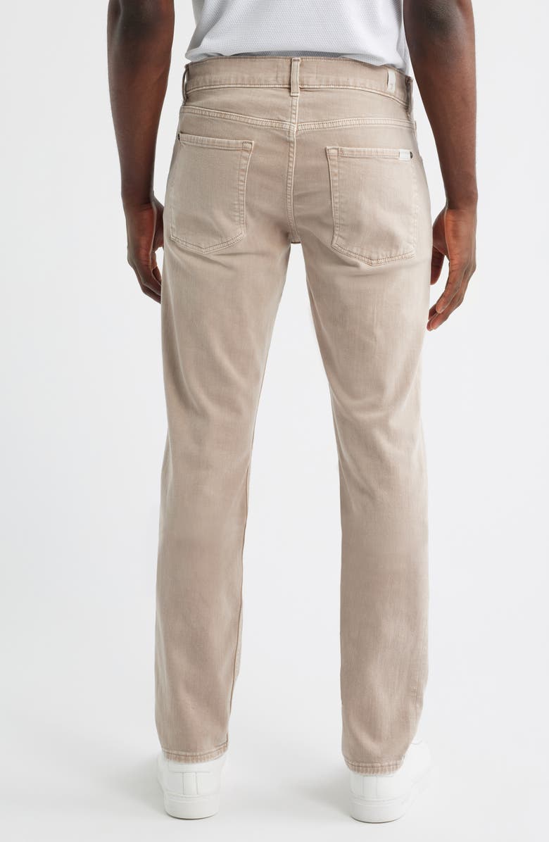 7 For All Mankind Slimmy Slim Fit Jeans, Alternate, color, Left Hand Dune