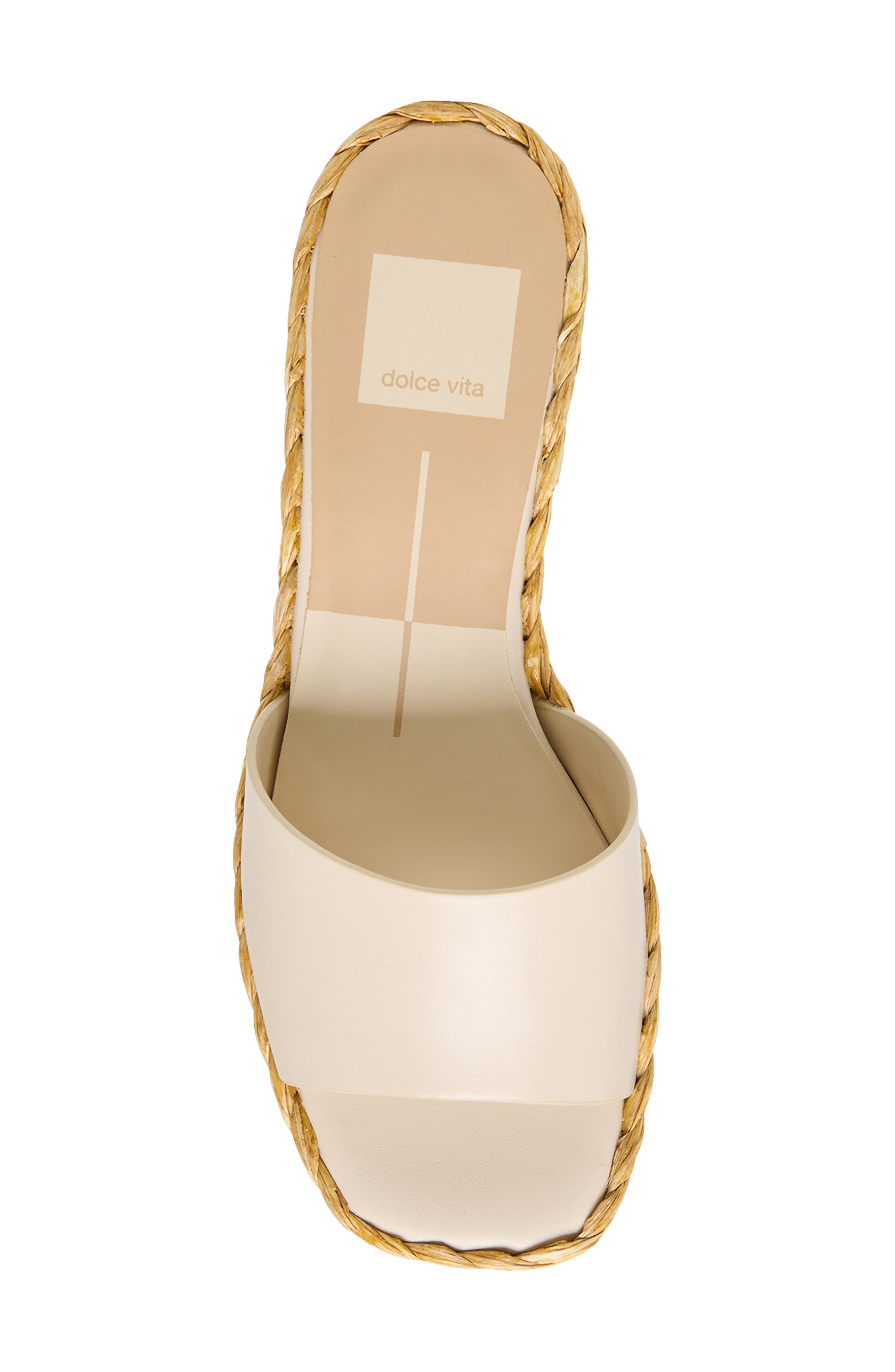 Dolce Vita Dixi Slide Sandal, Alternate, color, Bone Leather