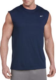 Reebok Big & Tall Performance Jersey Tech Muscle Tee