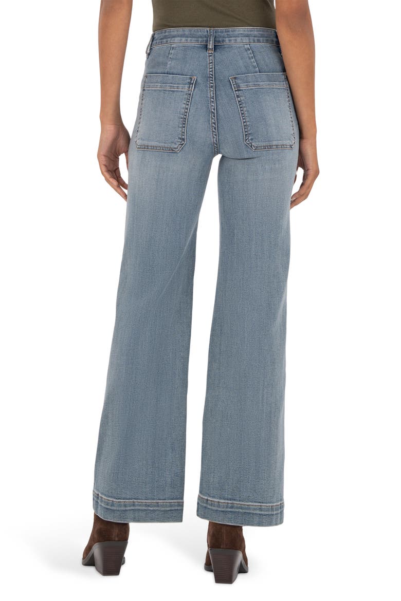 Meg High Rise Wide Leg Jeans, Alternate, color, INVALUABLE