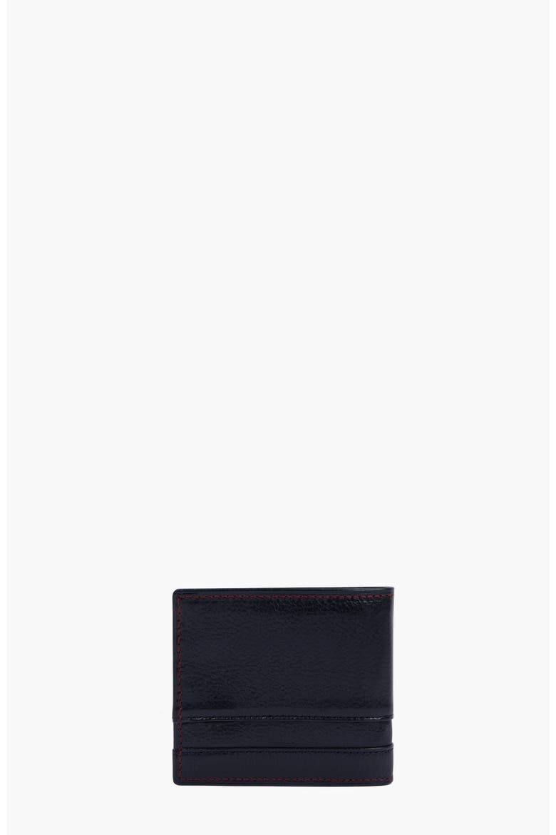 Di Cavallo Bifold Leather Wallet 528, Alternate, color, Navy