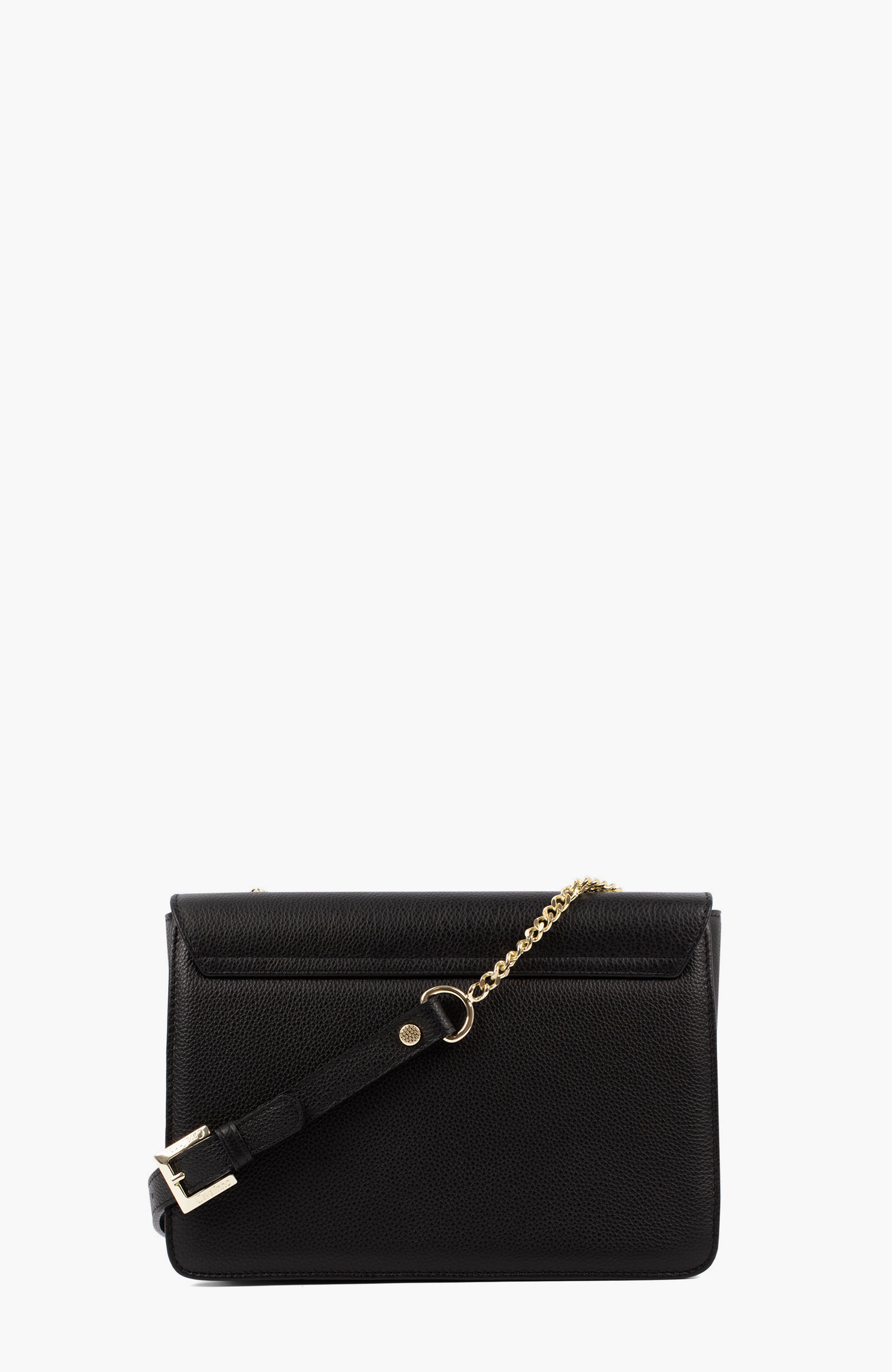 Muse 260 Pebbled Leather Shoulder Bag, Alternate, color, Black