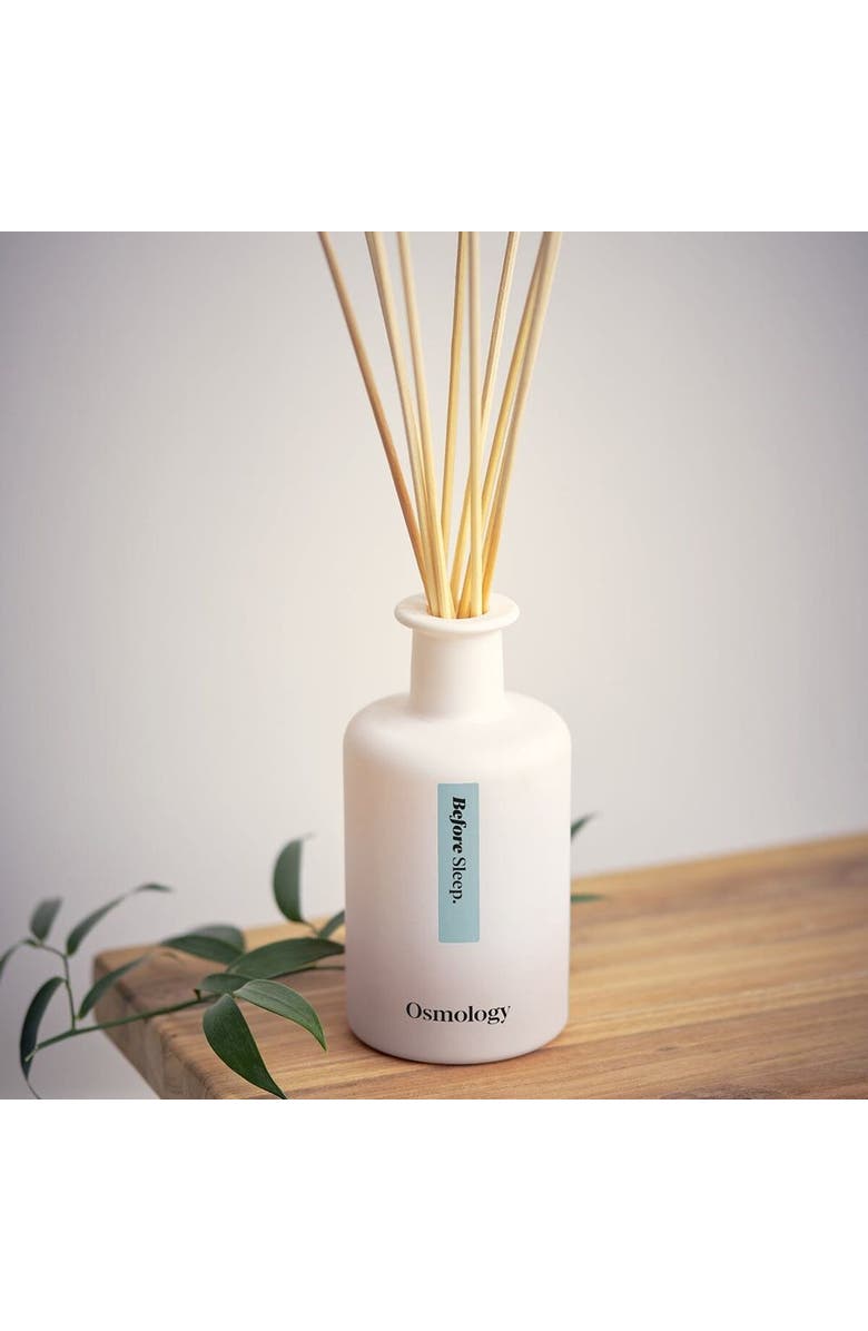 Osmology Before Sleep Reed Diffuser - Lavender Eucalyptus and Cedar, Alternate, color, Blue