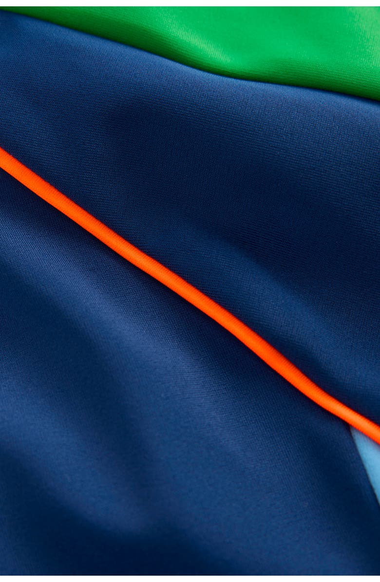 Mini Boden Kids' Colorblock Long Sleeve Rashguard, Alternate, color, Amazon