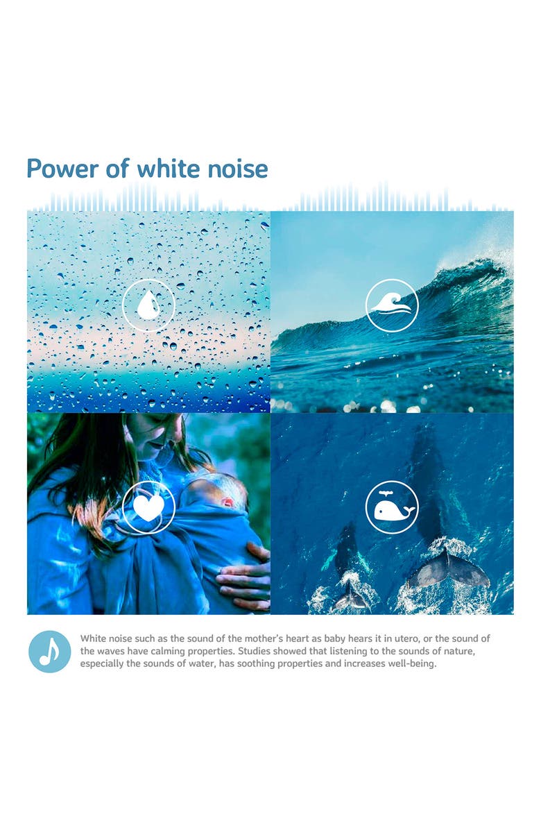 Cloud B Nighty Night Smart Sensor Sound Machine Owl, Alternate, color, 