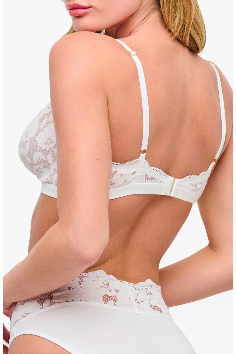 Romanza Triangle Bralet, Alternate, color, Moon Ivory