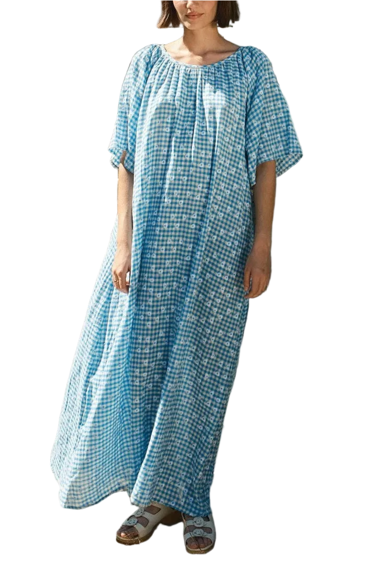 Asha Scoop Neck Maxi Dress, Main, color, Playdate