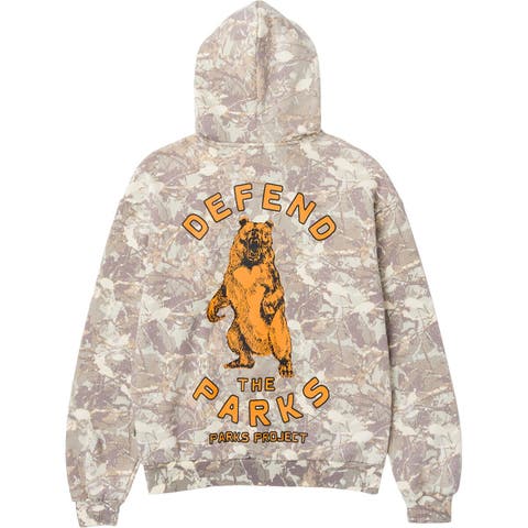 Defend The Parks Bear Hoodie