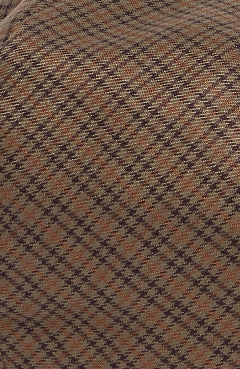 Brixton Hooligan Herringbone Driving Cap, Alternate, color, Grey/ Brown/ Gold