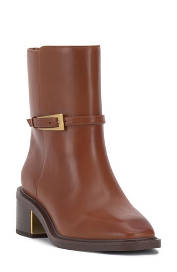 Vince Camuto Gali Bootie In Brown