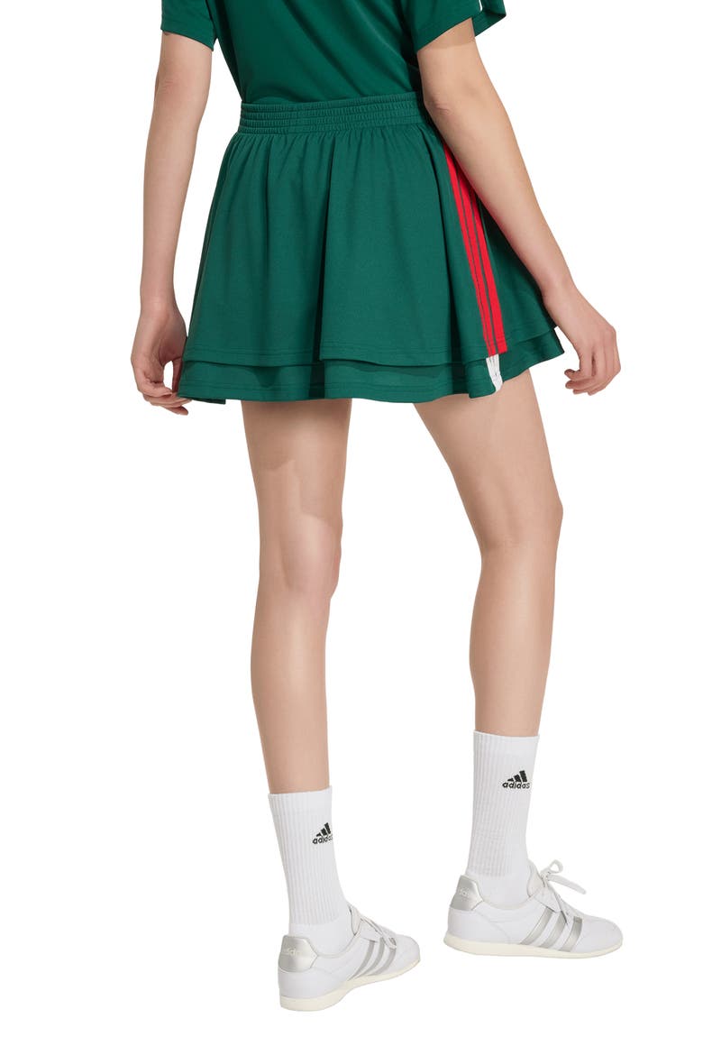 House of Tiro Skirt, Alternate, color, DARK GREEN/ SCARLET/ WHITE