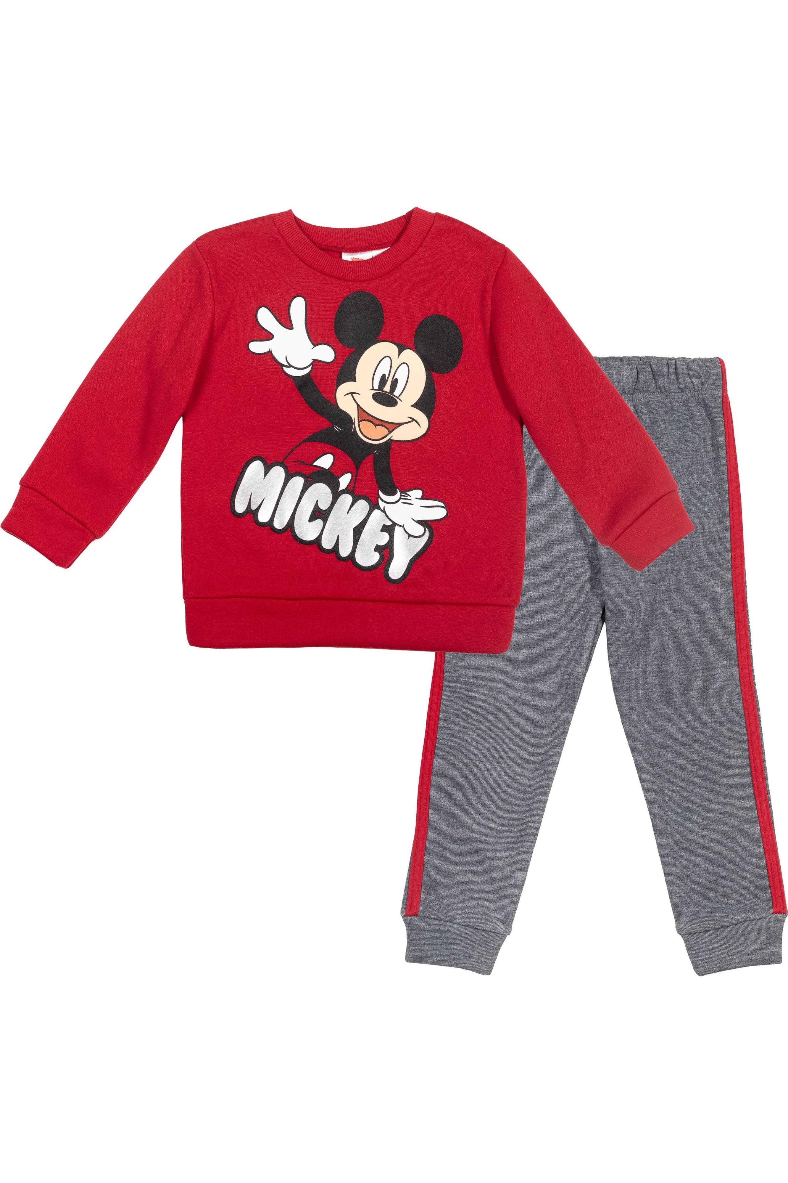 Mickey Dark Red Gray