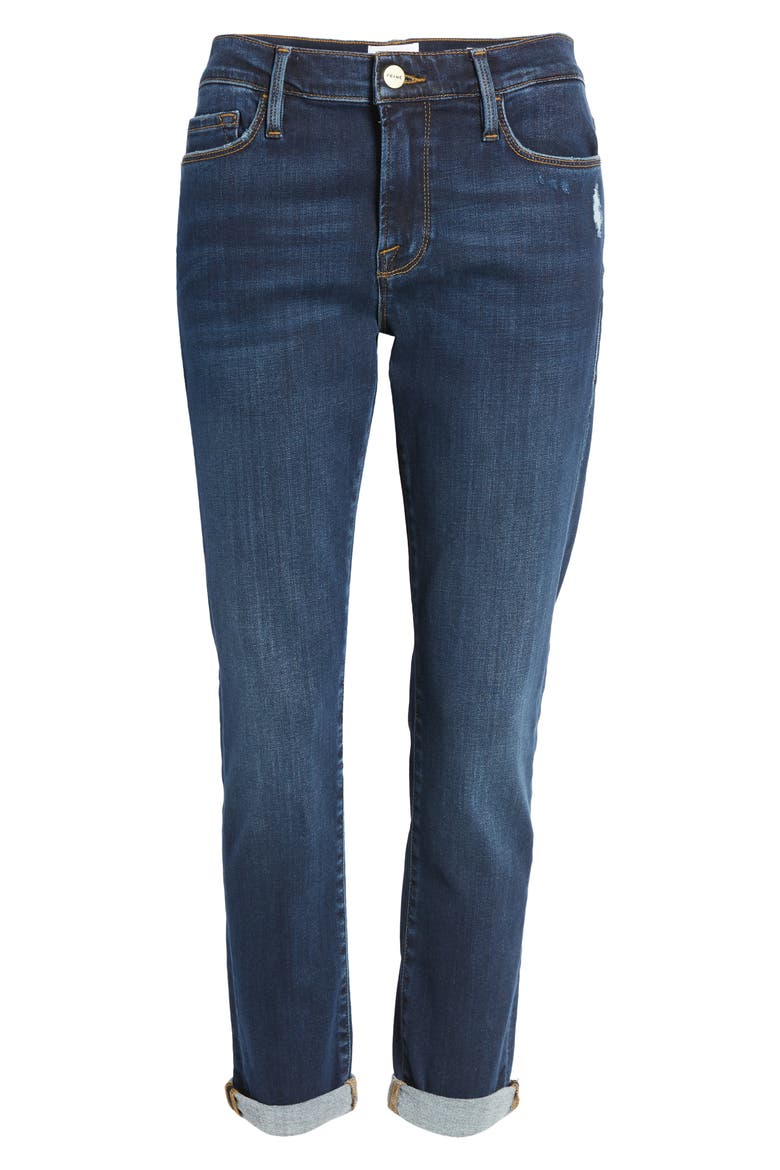 Le Garcon Straight Leg Jeans, Alternate, color, DUBLIN GRIND