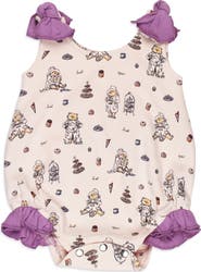 L'ovedbaby x Paddington Bear™ Organic Cotton Ruffle Bodysuit