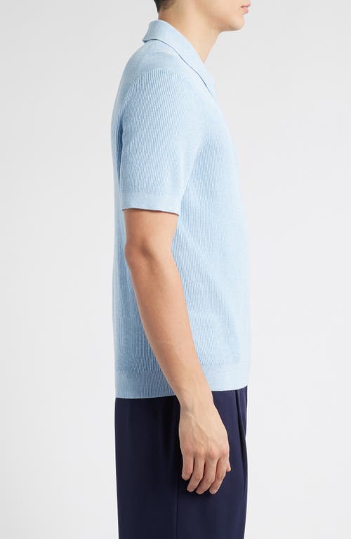 Nn07 Hansie 6600 Organic Cotton Quarter Zip Sweater Polo In Animal Print