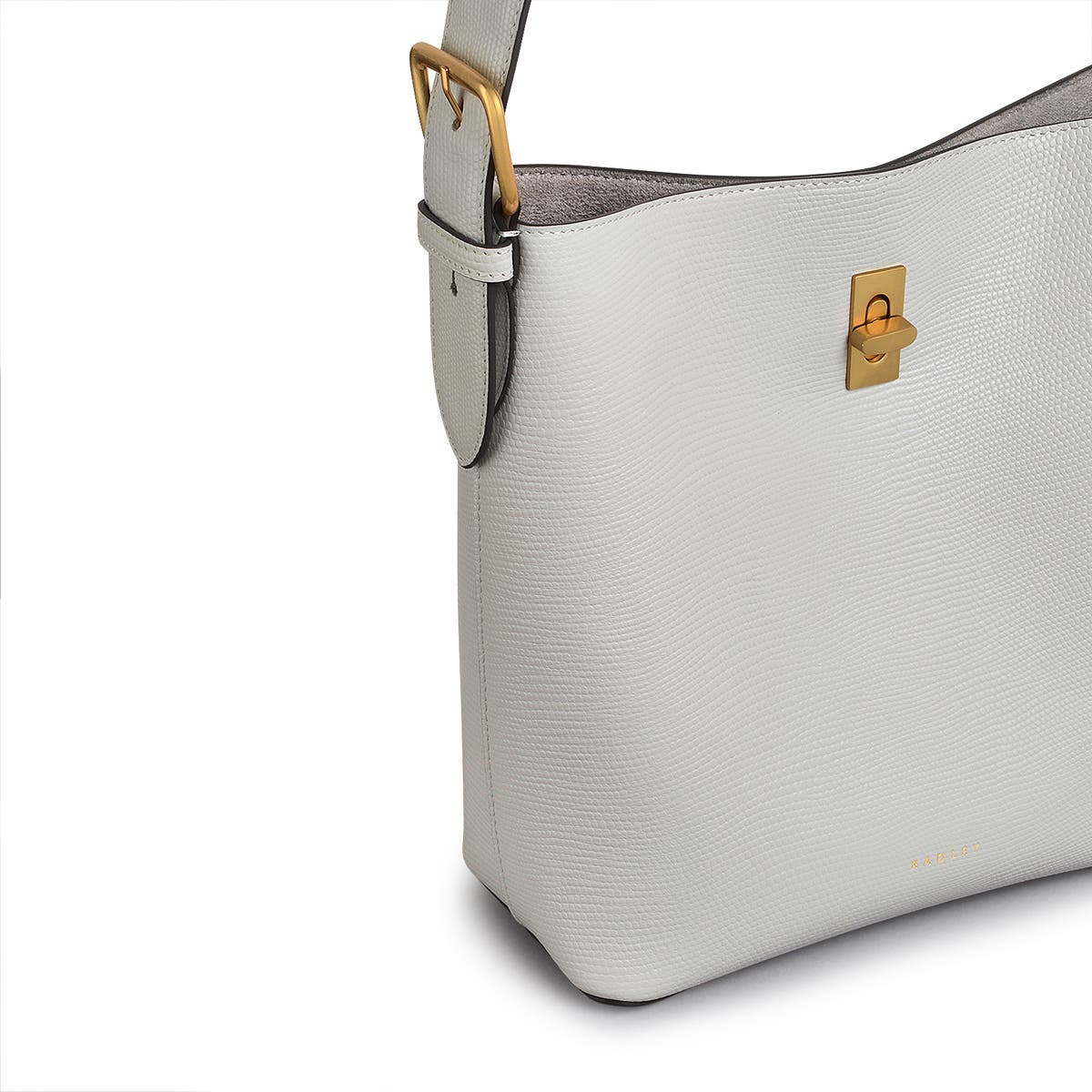 Radley Threadneedle Street - Faux Liz Medium Open Top Crossbody Bag, Alternate, color, Mist