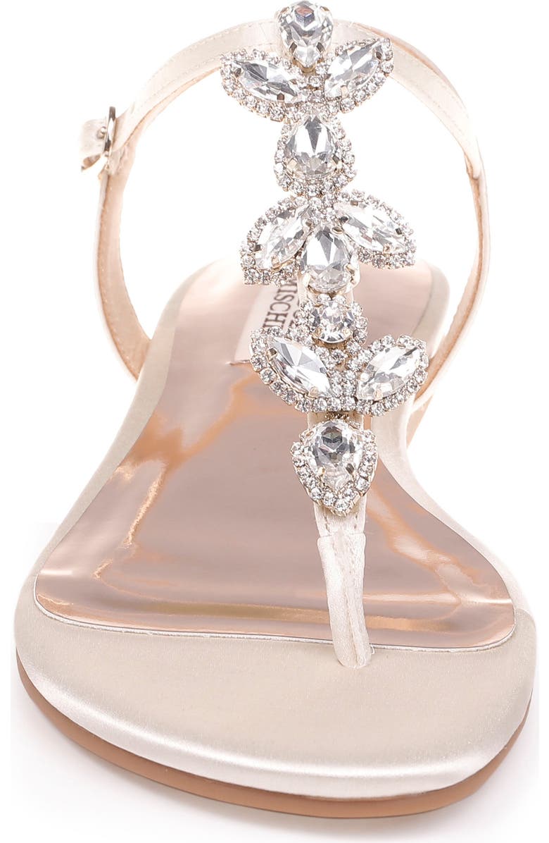 Badgley Mischka Collection Badgley Mischka Sissi Crystal Embellished Sandal, Alternate, color,