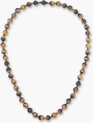 Classicharms Tiger's Eye Beaded Necklace