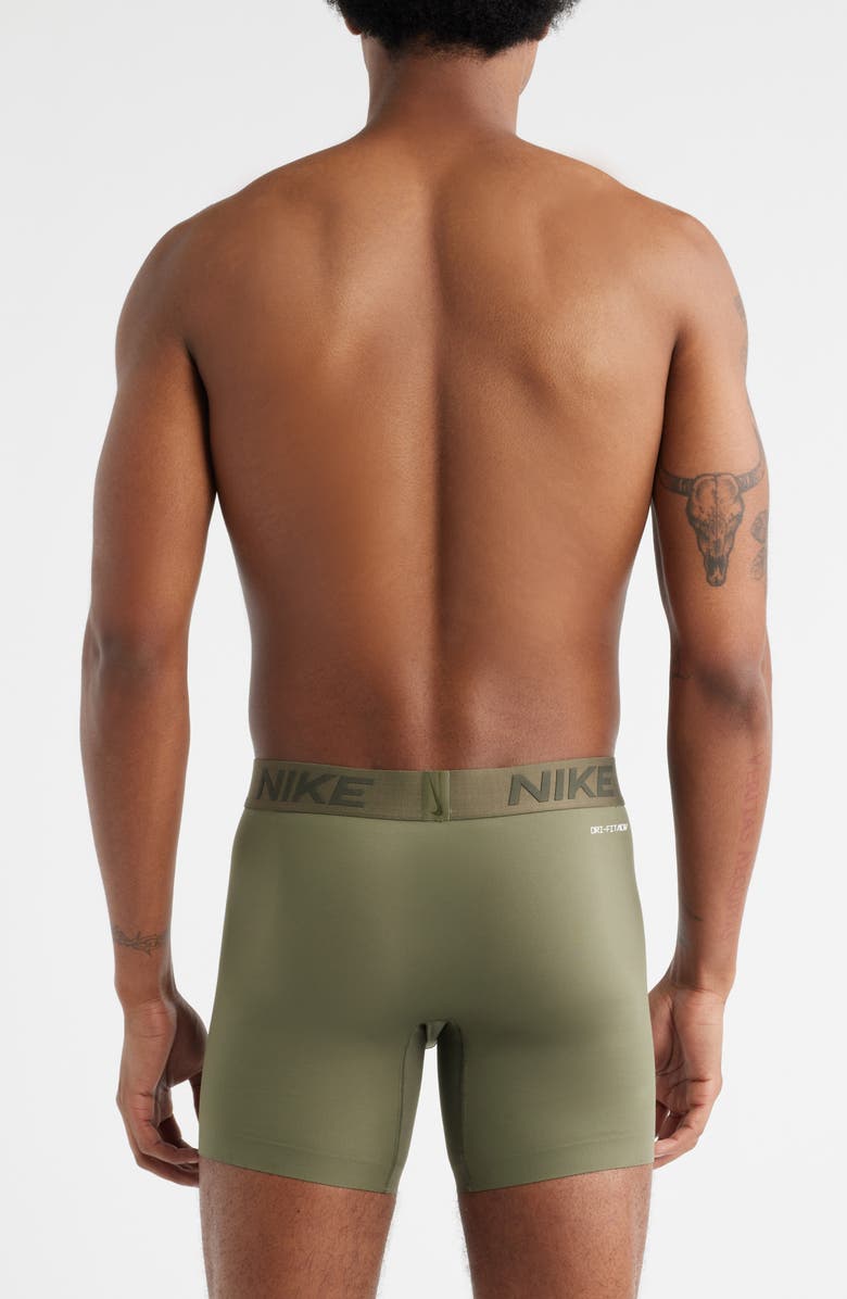 Nike Elite Micro Boxer Briefs, Alternate, color, Medium Olive