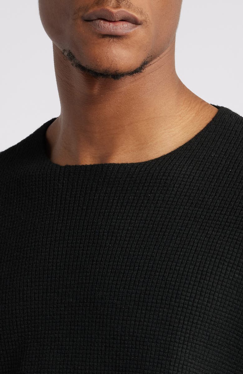 Fear of God Essentials Gender Inclusive Waffle Knit Crewneck Sweater, Alternate, color,